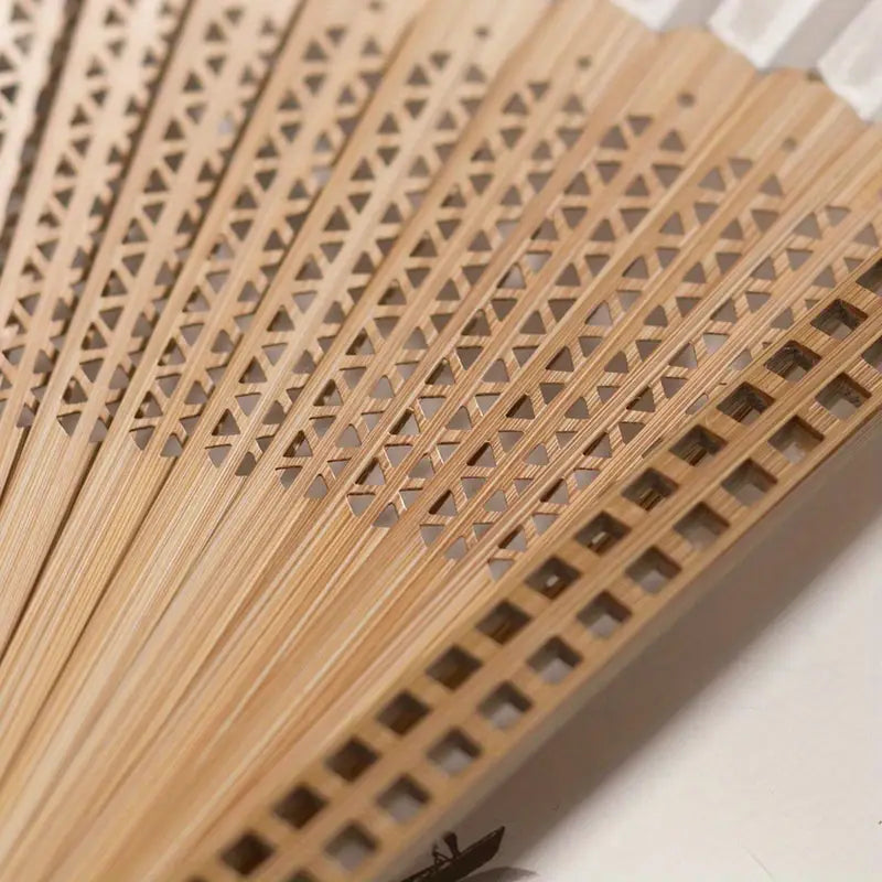 Cloudy Grey Folding Fan