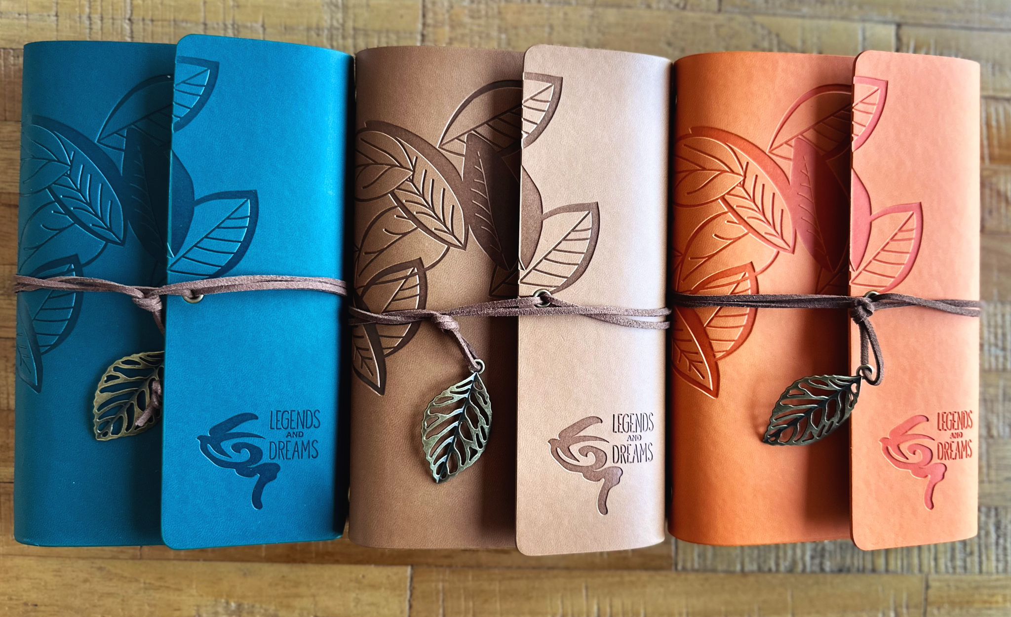 Legends & Dreams Journal Travel Notebook - Brown