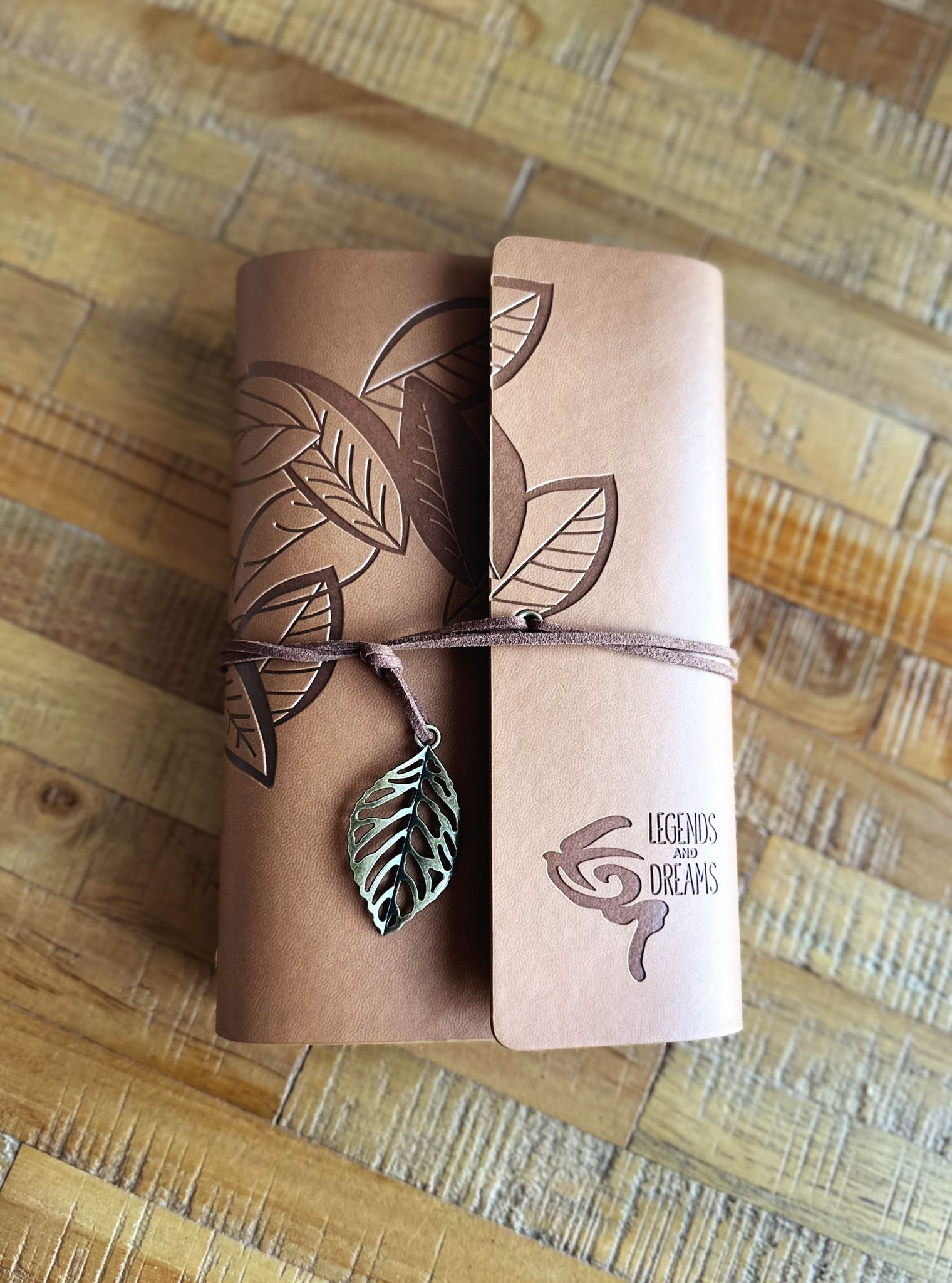 Legends & Dreams Journal Travel Notebook - Brown