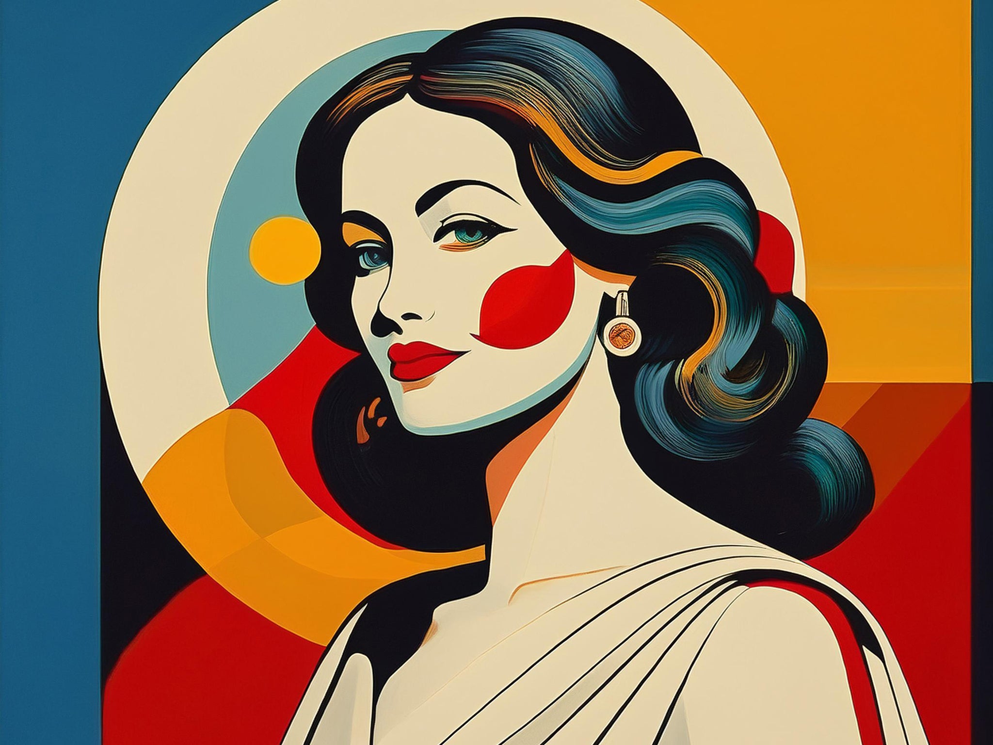 Compact Mirror Lucia