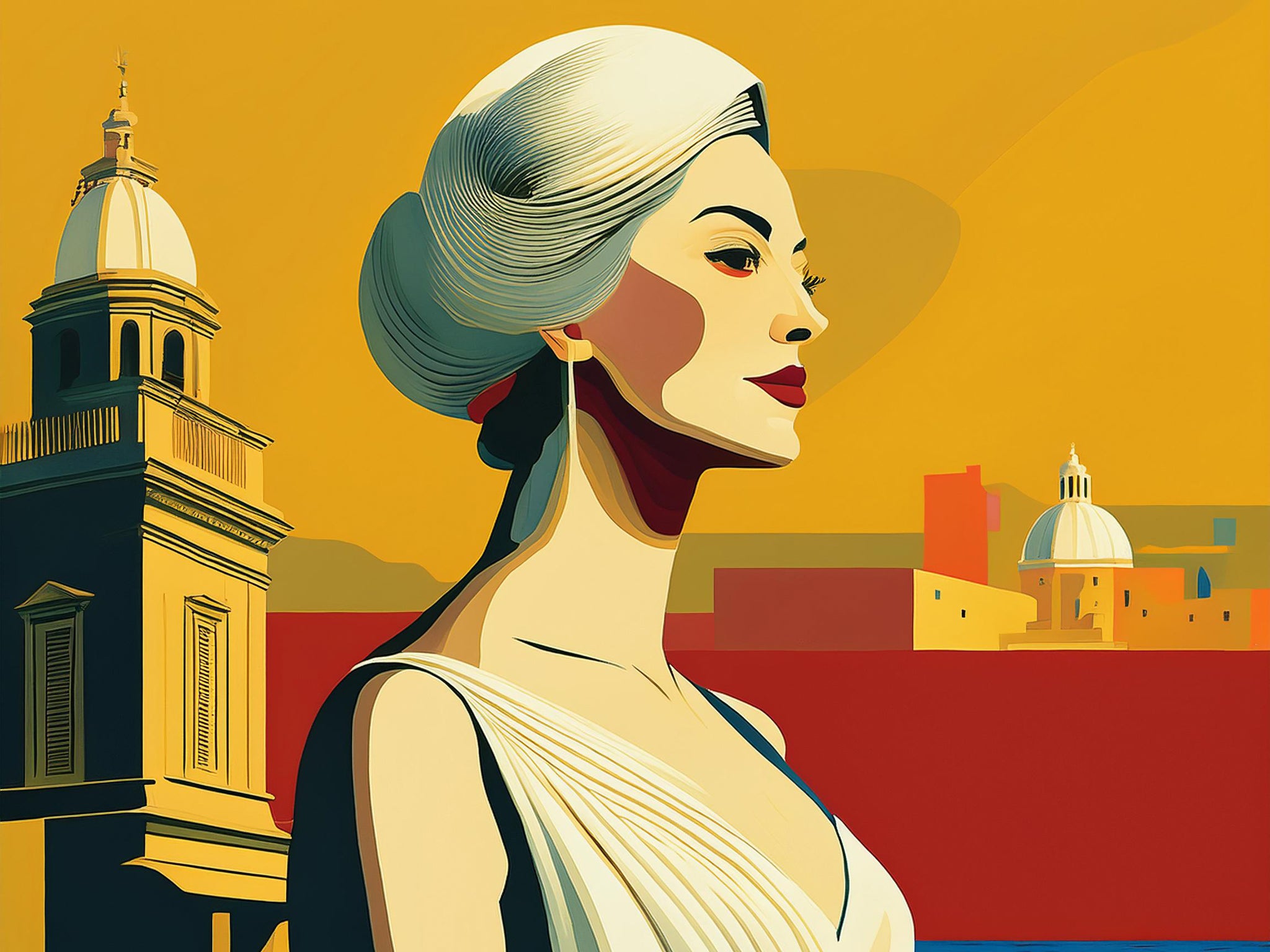 Compact Mirror Mariosa