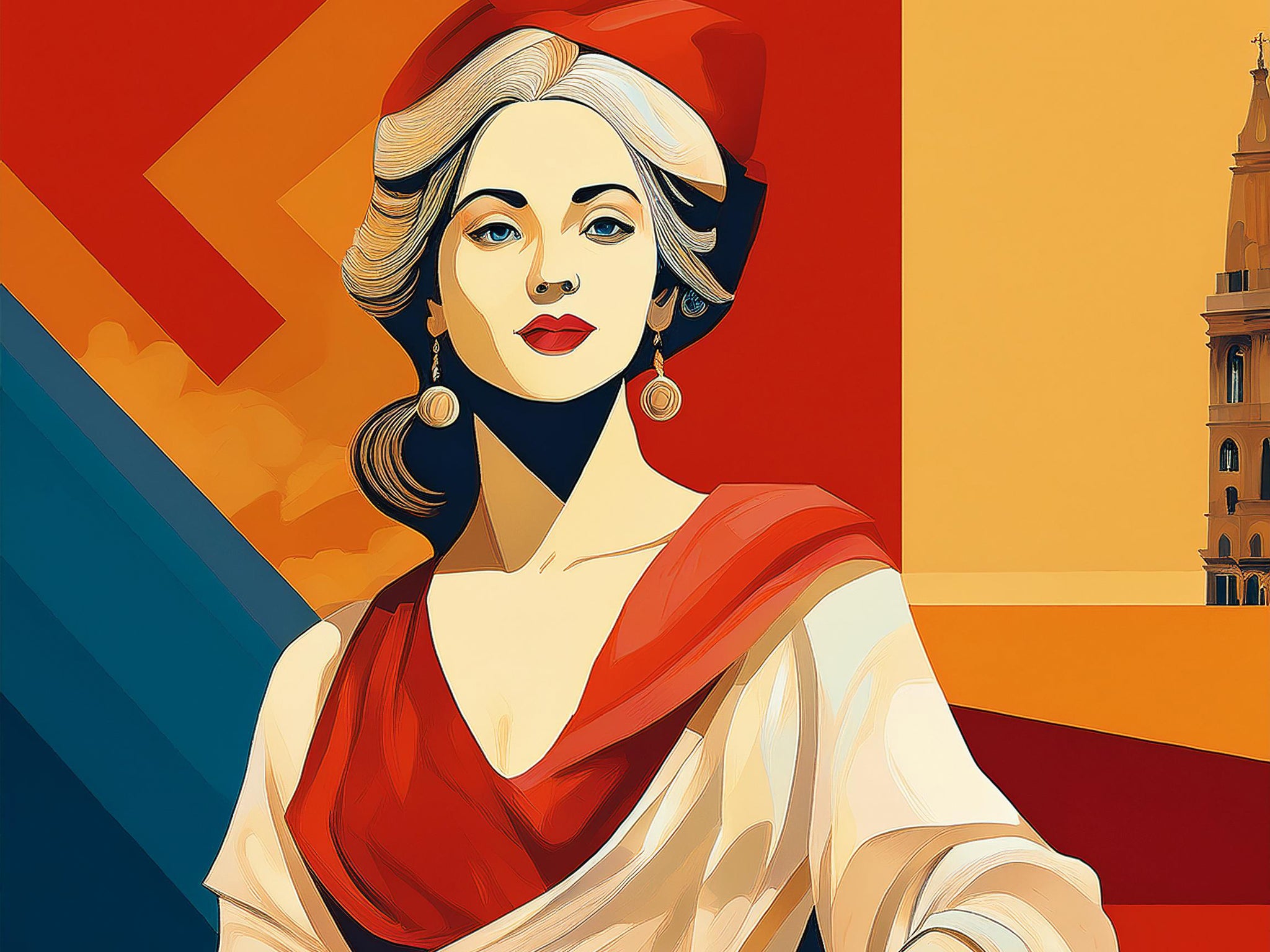 Compact Mirror Karmela