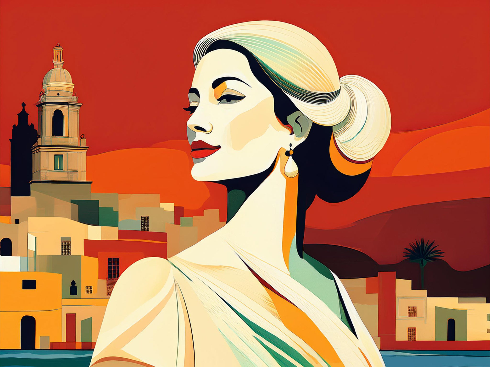 Compact Mirror Marita