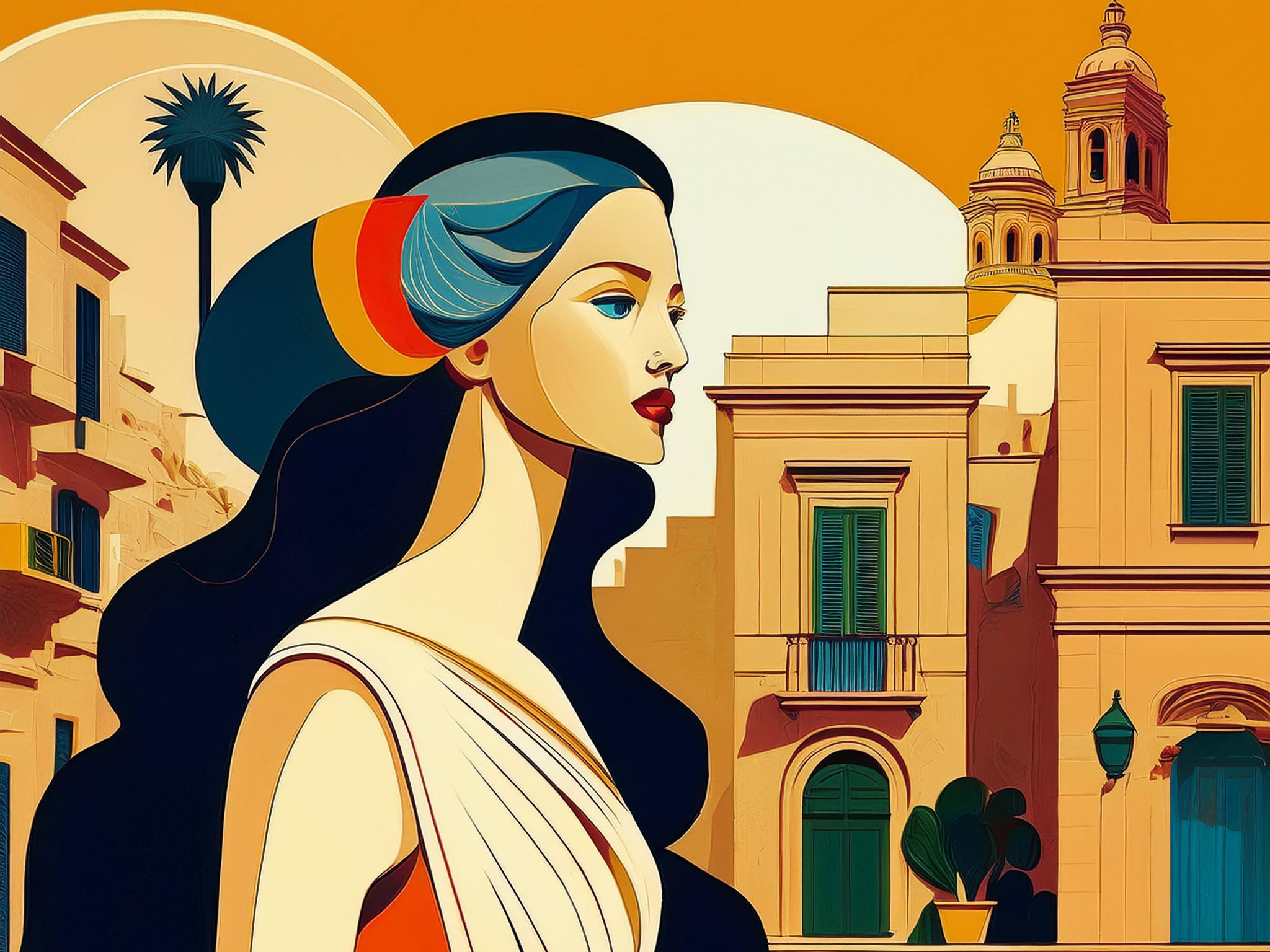 Compact Mirror Adelina