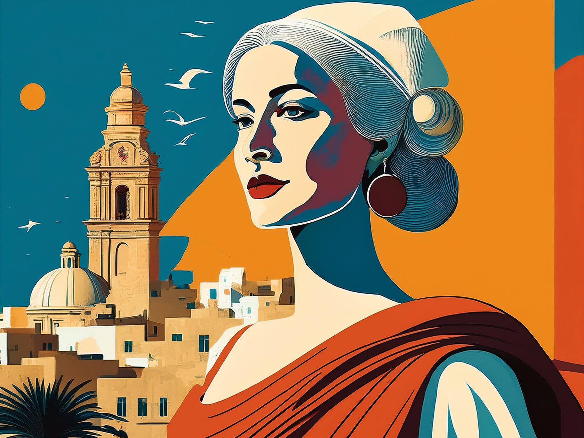 Compact Mirror Donia