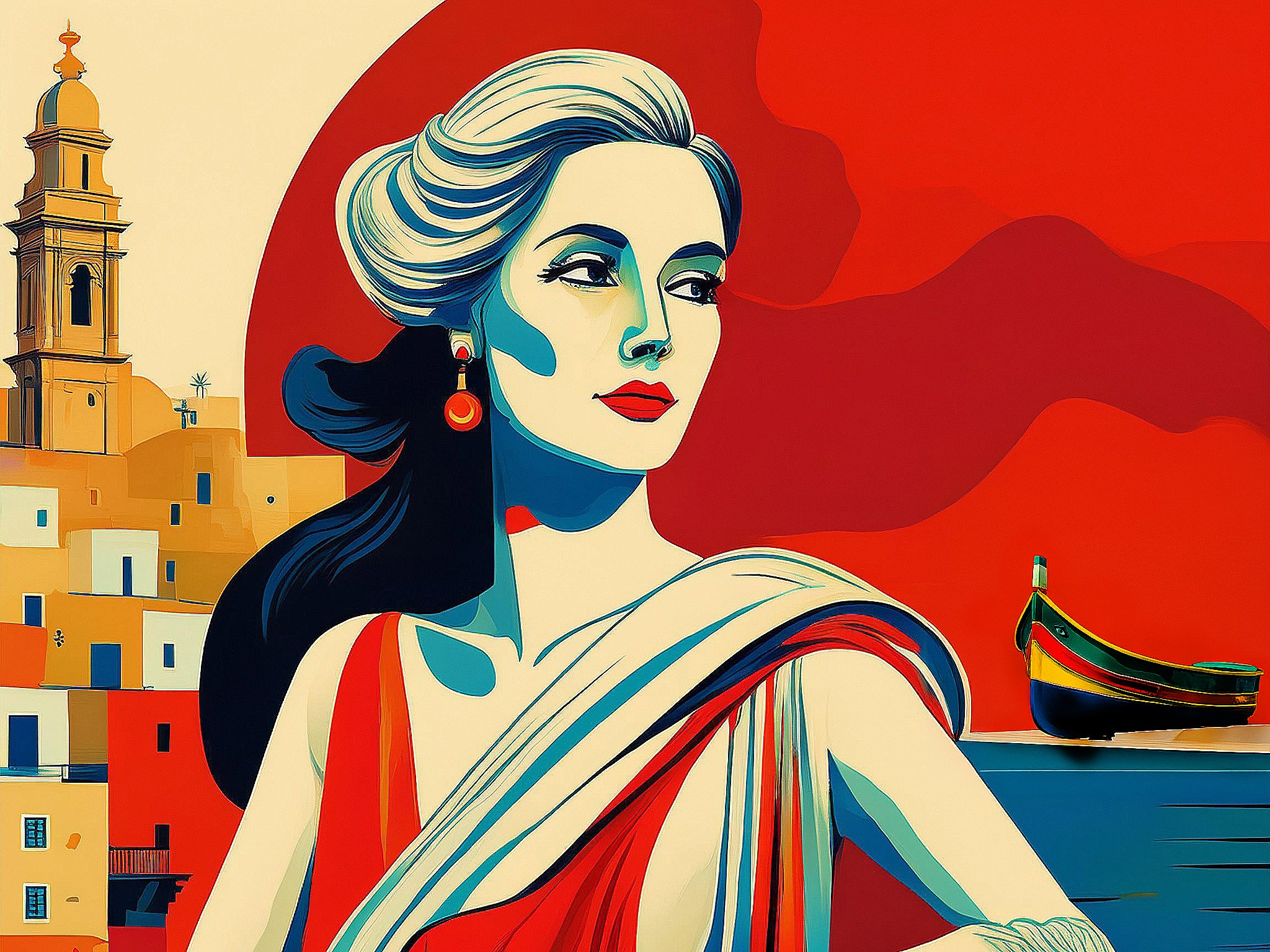 Compact Mirror Klara