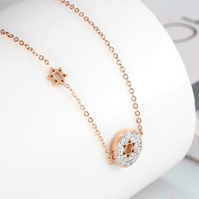 Diamond star Necklace