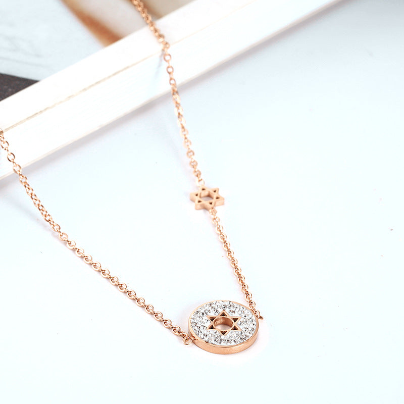 Diamond star Necklace