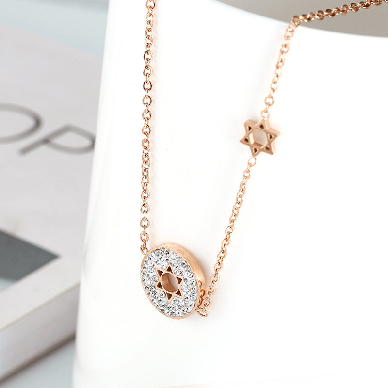 Diamond star Necklace