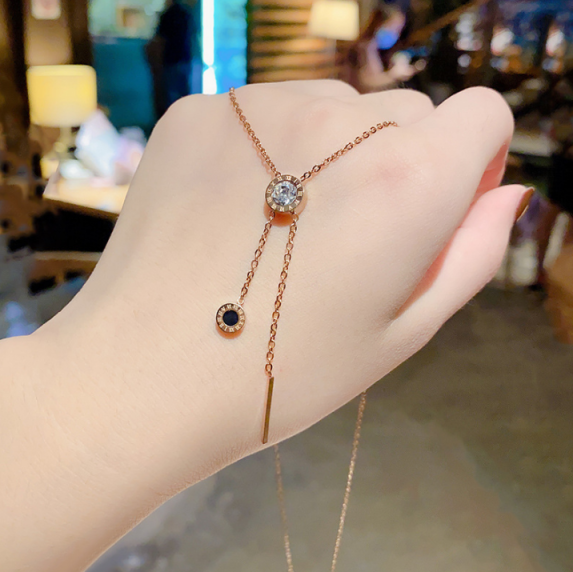 Rose Gold S/Steel hanging pendant