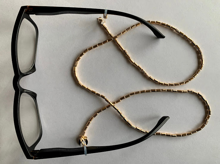 Eyewear Chain -  Tube Beads