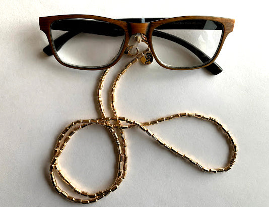 Eyewear Chain -  Tube Beads