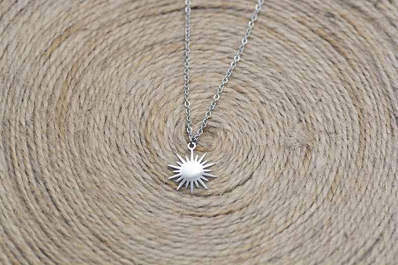 Bright Star you Are S/Steel Silver Necklace and chain