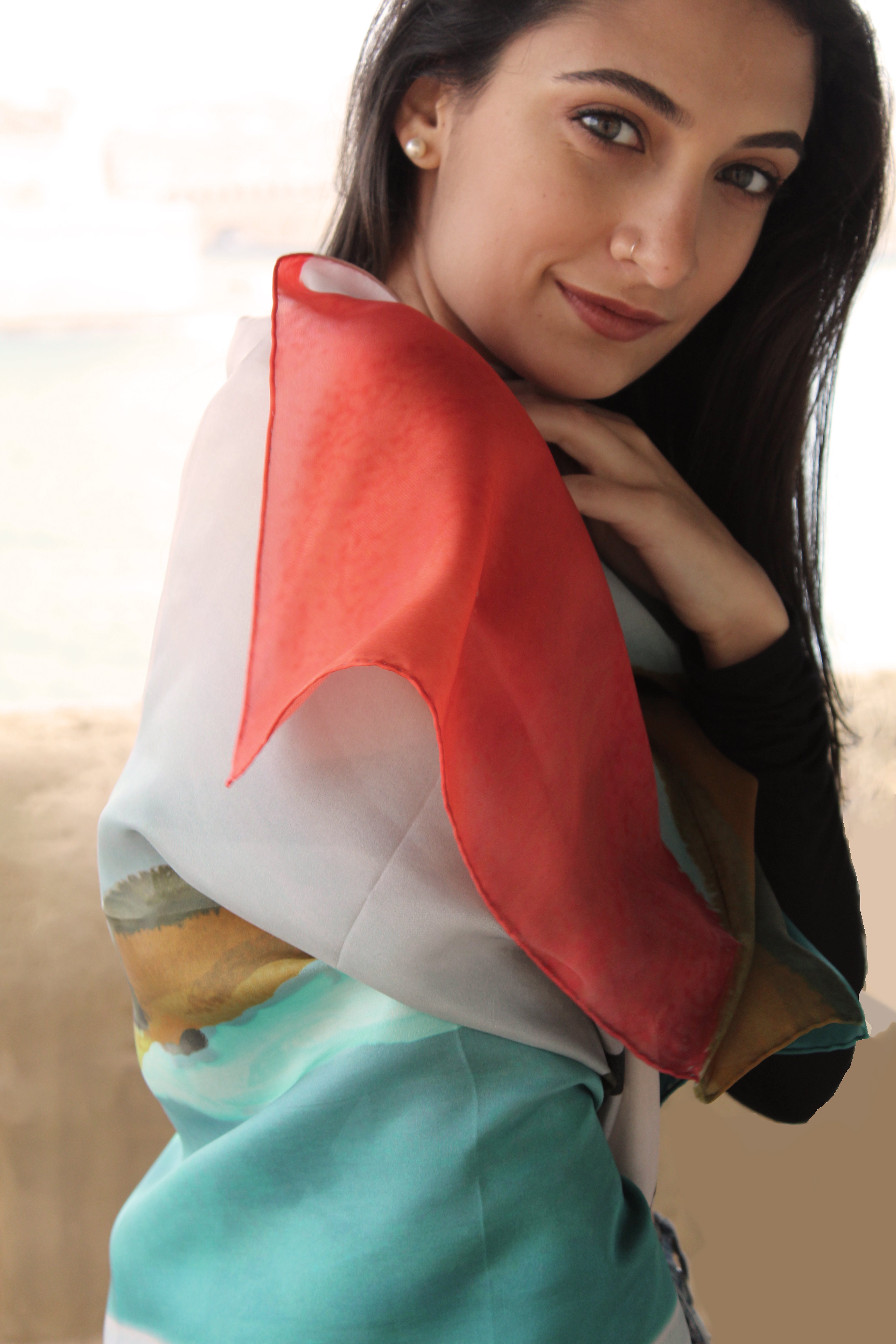 Ziffa Helwa Morning Shawl