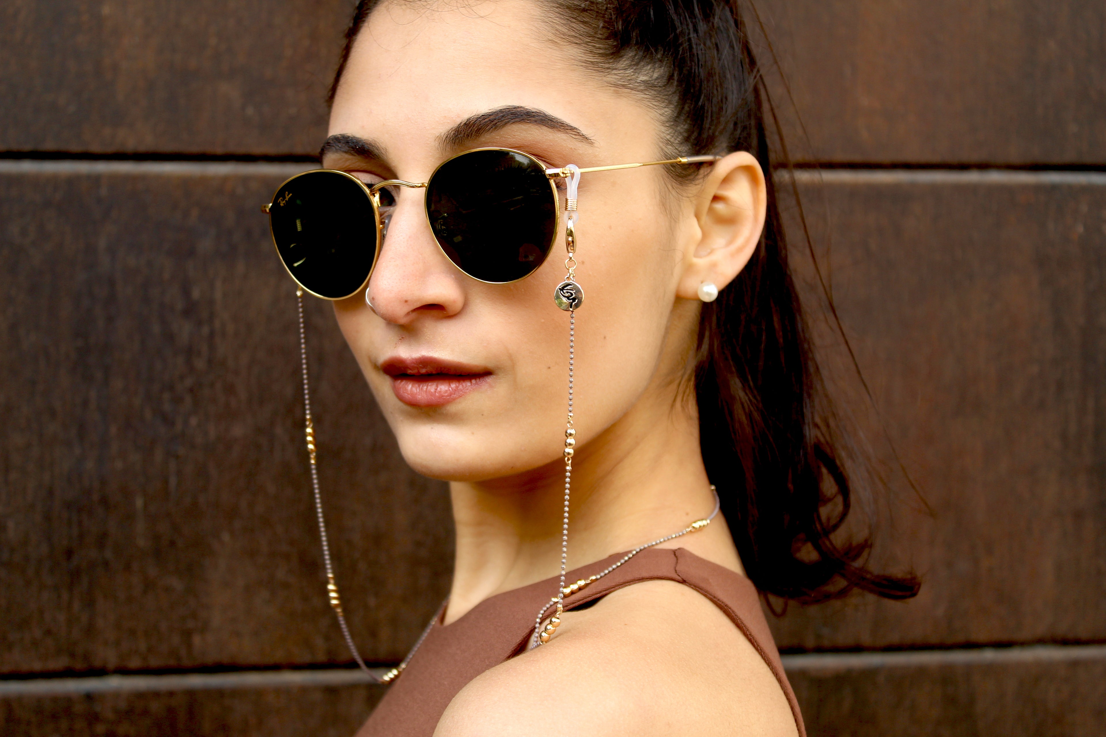 Eyewear Chain - 3 Beads