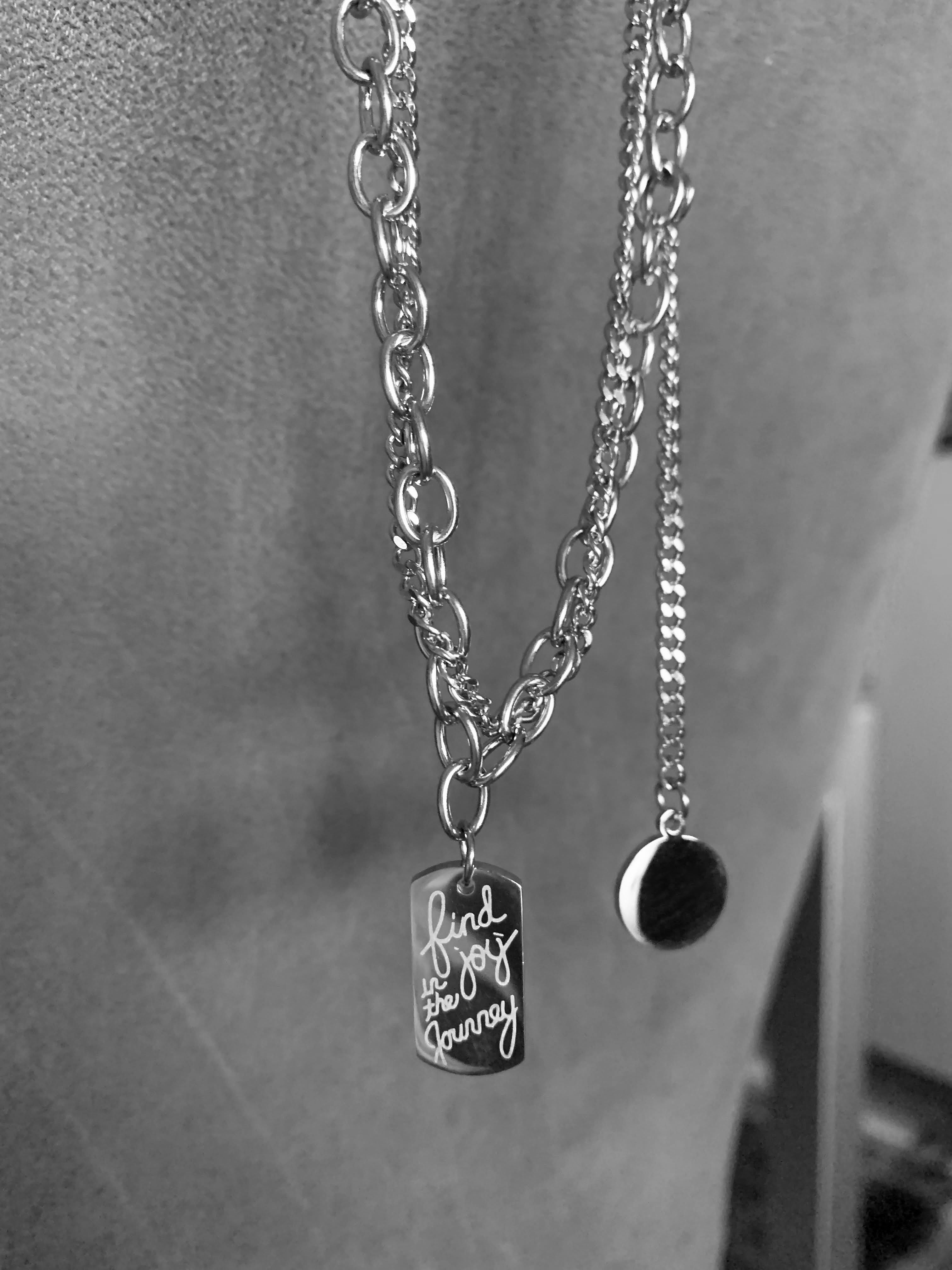 Find Joy S/Steel Silver Necklace