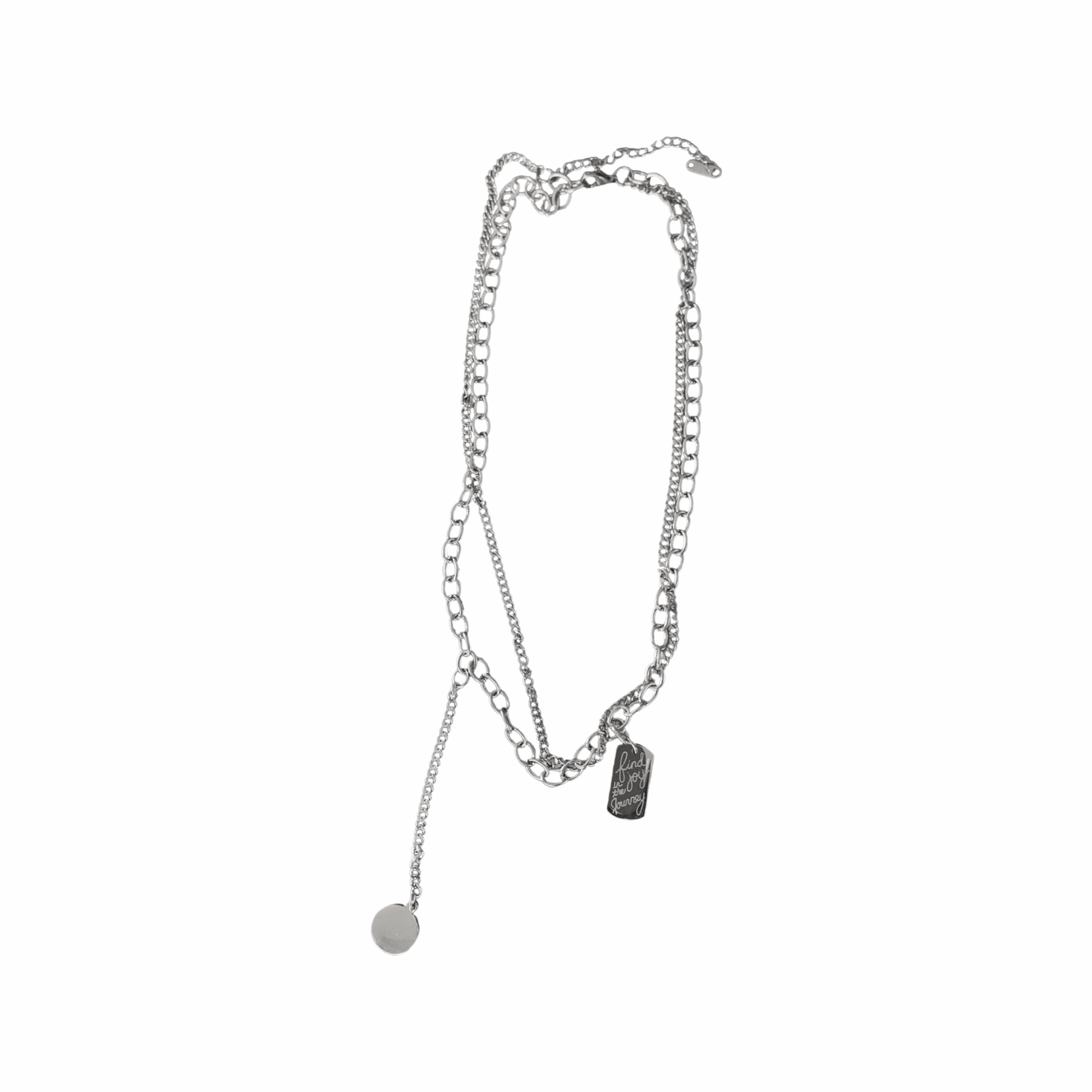 Find Joy S/Steel Silver Necklace
