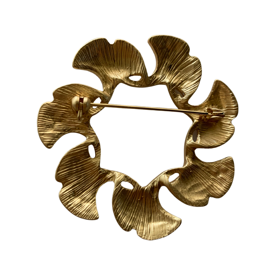 Vintage Floral Brooch