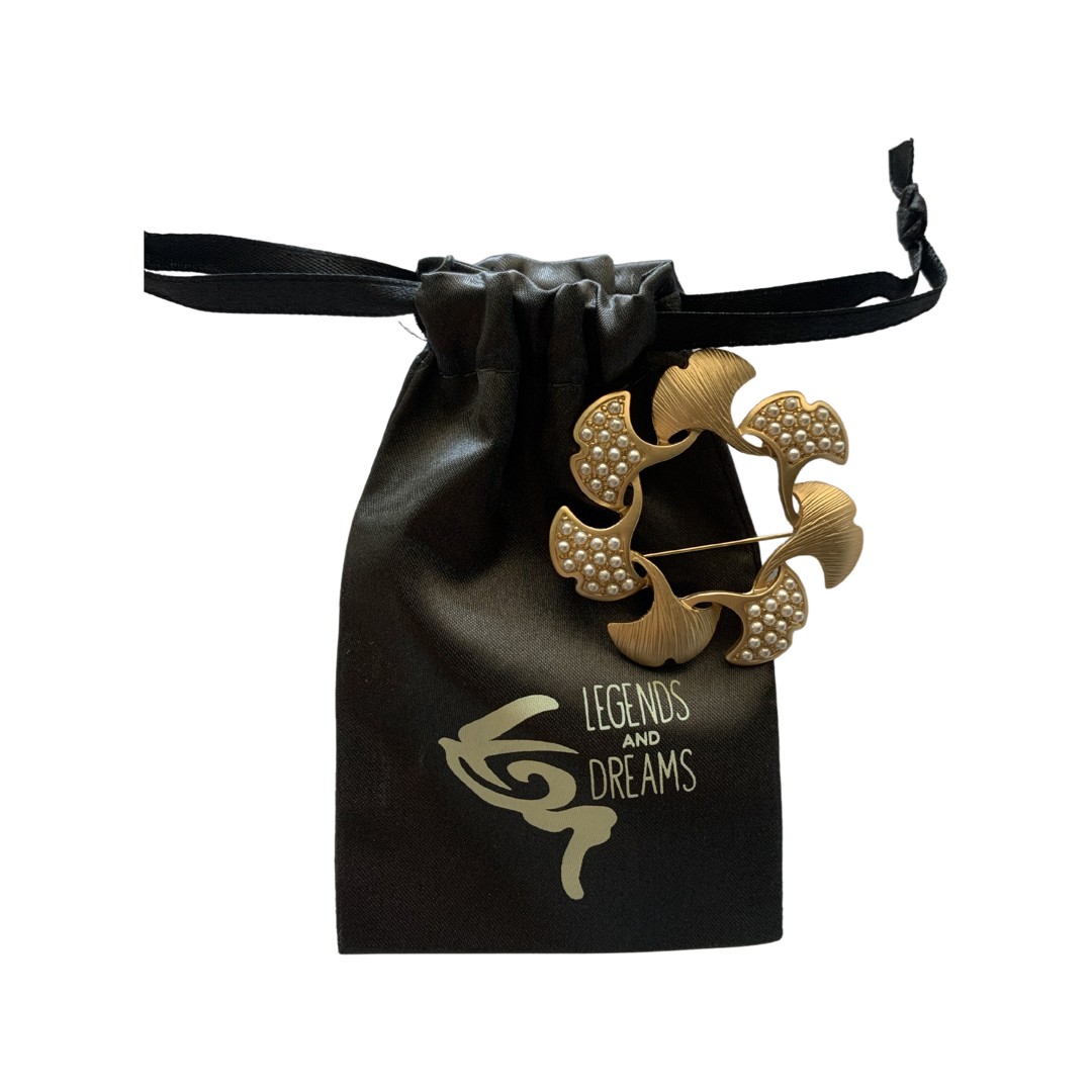 Vintage Floral Brooch