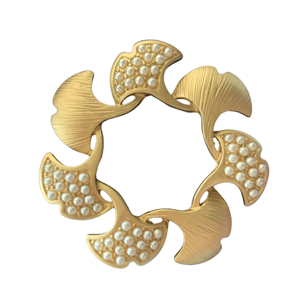 Vintage Floral Brooch