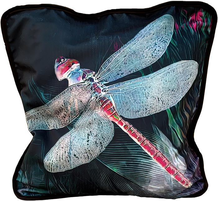 il-Mazzarell fil-Gnien - Maltese Dragonfly Cushion Cover