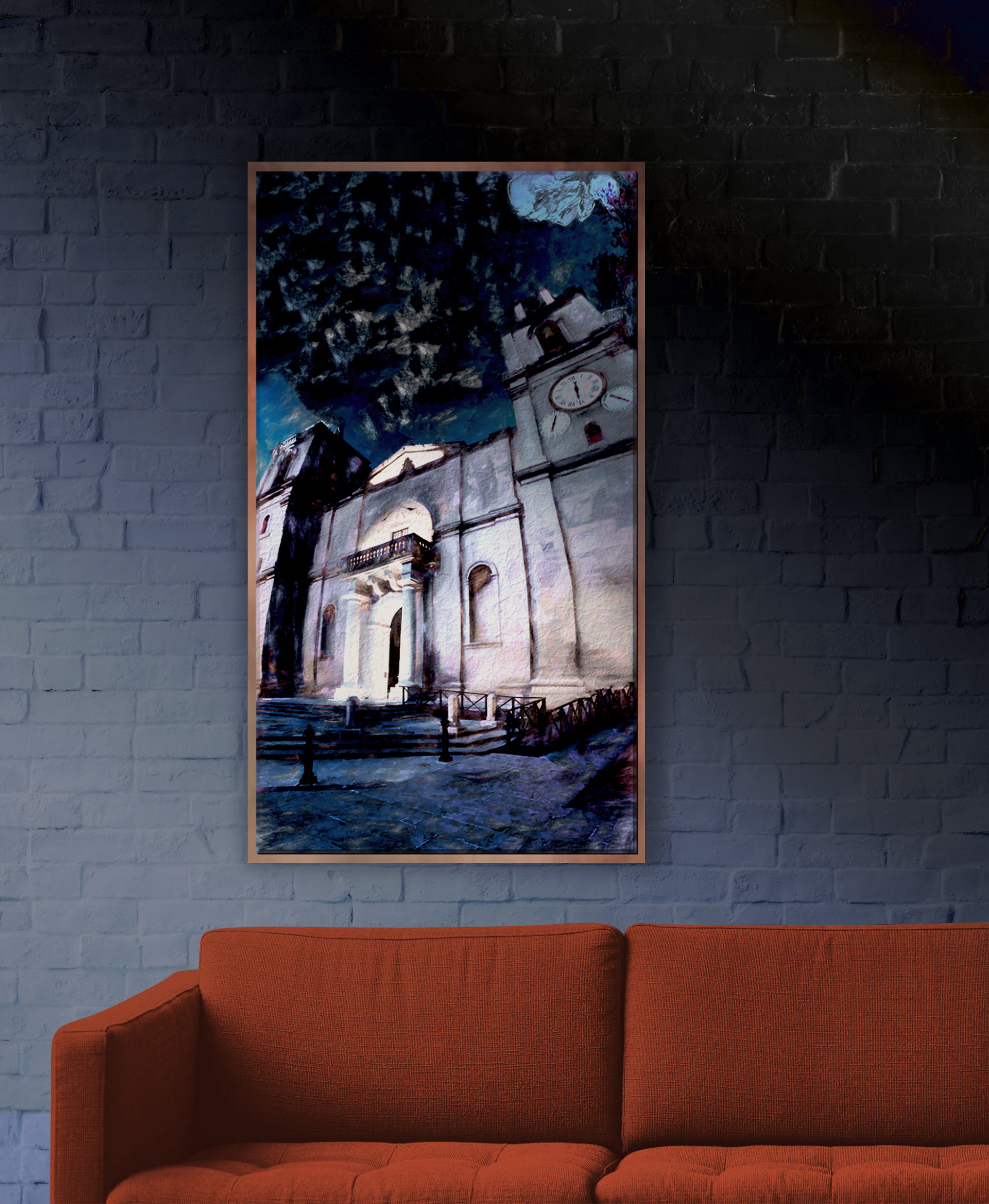 The Cathedral, Valletta (Print)