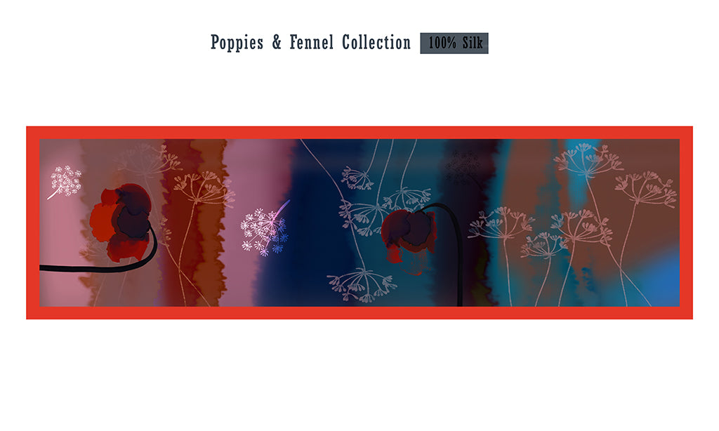 Poppies & Fennel Bright