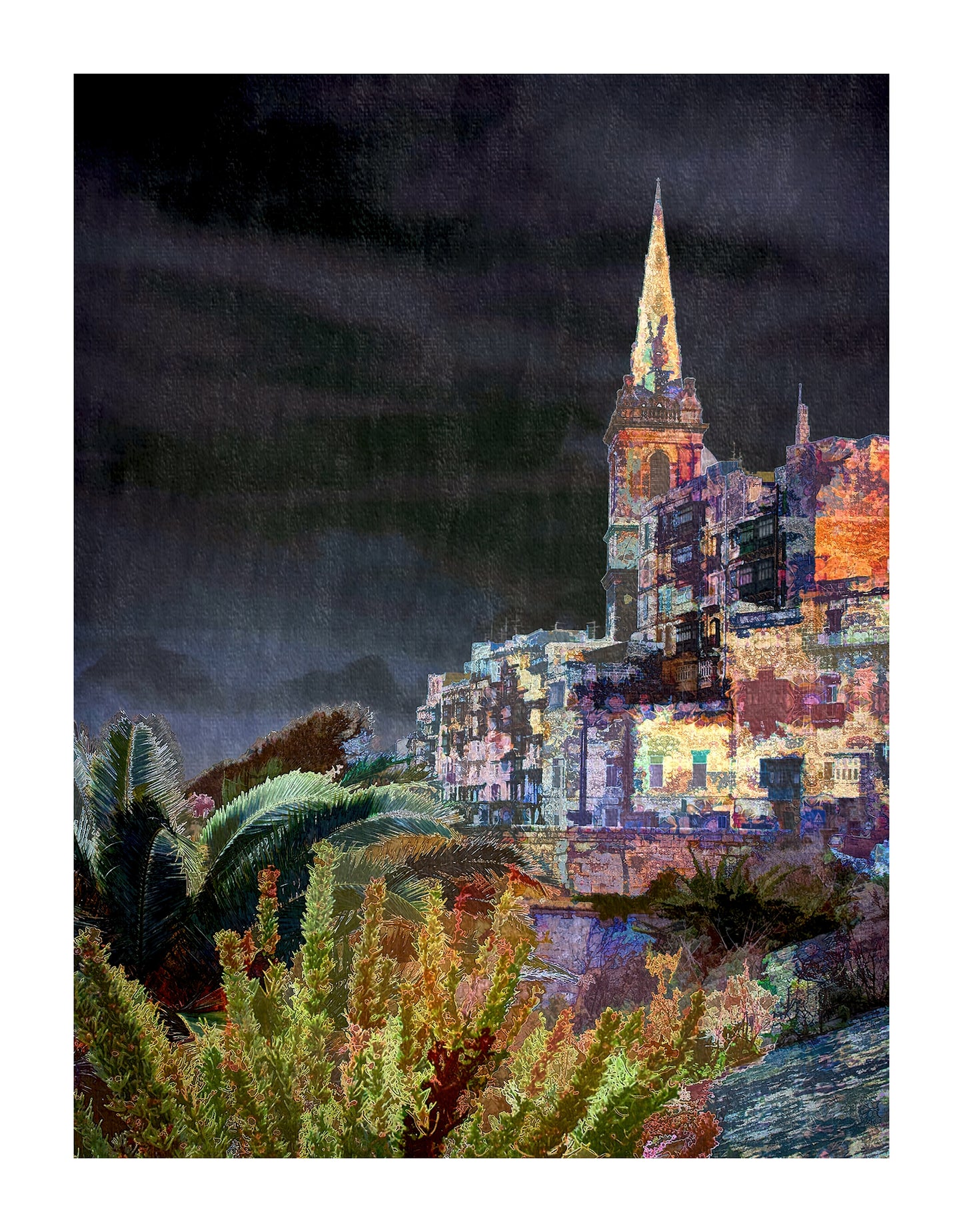 Bastion View, Valletta (Print)