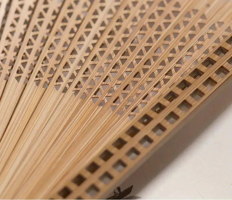 Miss Mustard Folding Fan