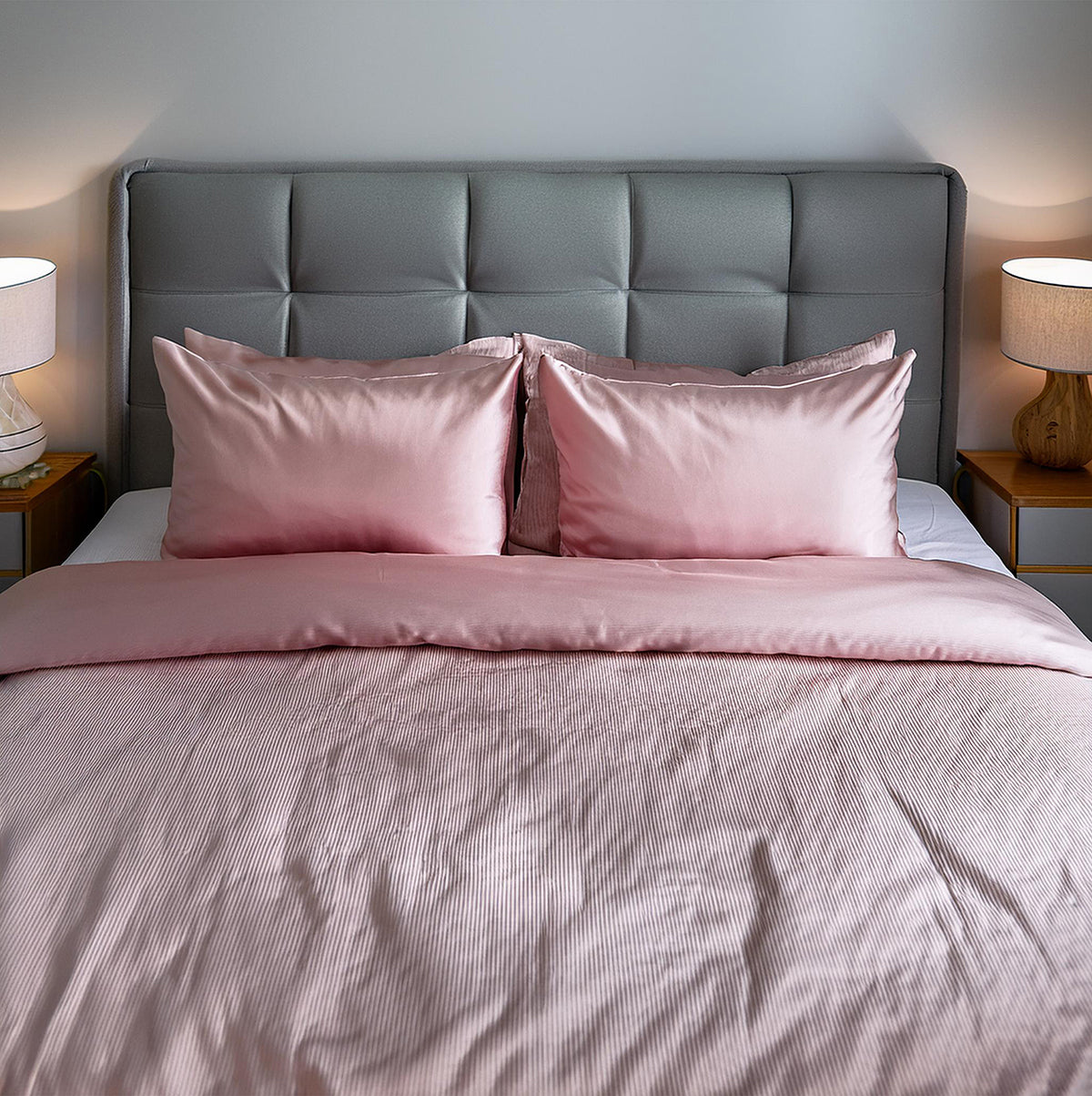 Rose Petal Pink 100% Silk Pillowcase