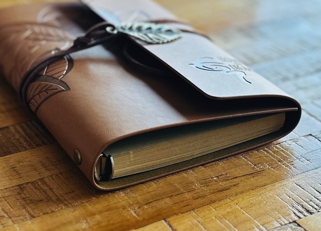 Legends & Dreams Journal Travel Notebook - Brown