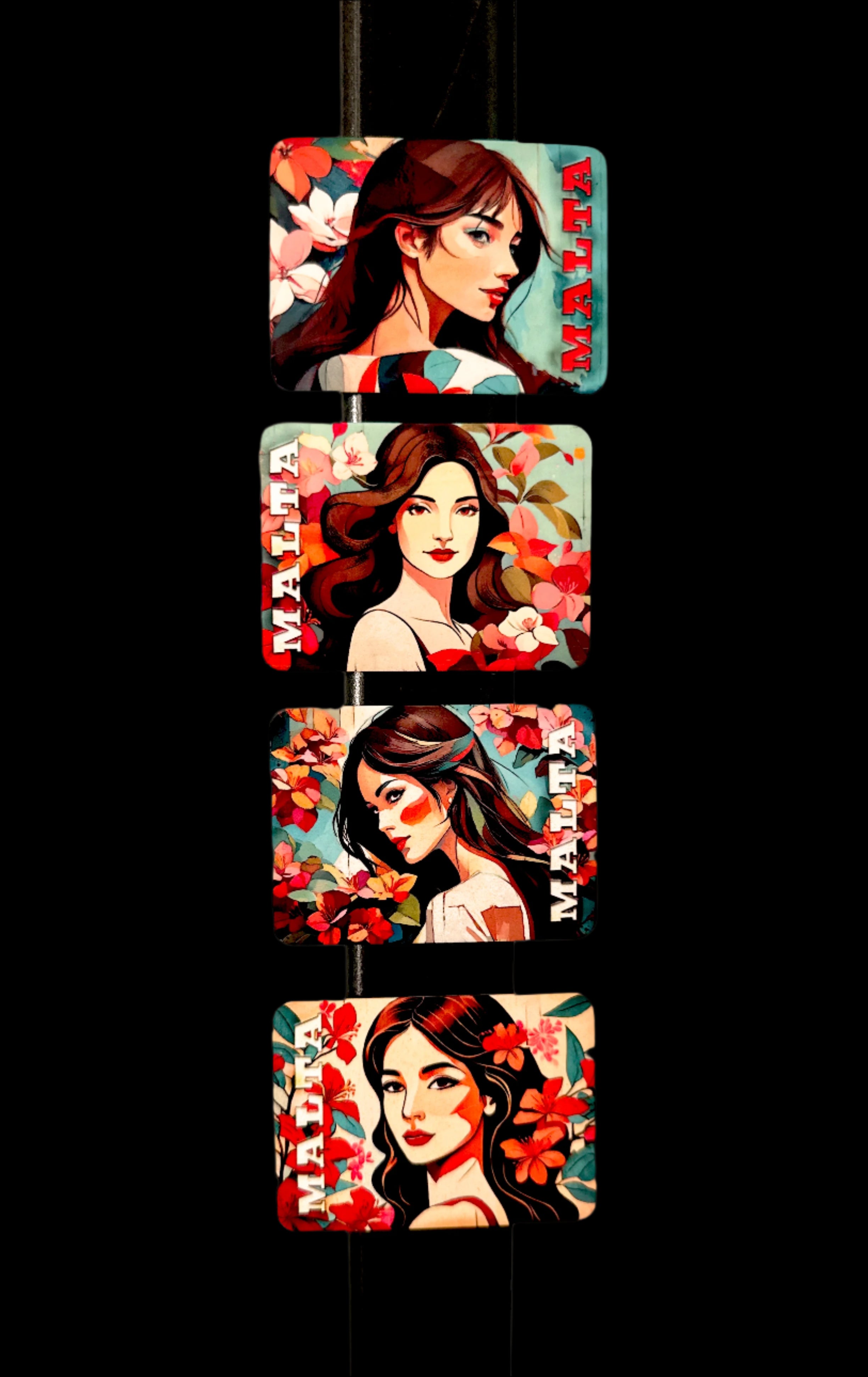Malta Magnet - Set of 4