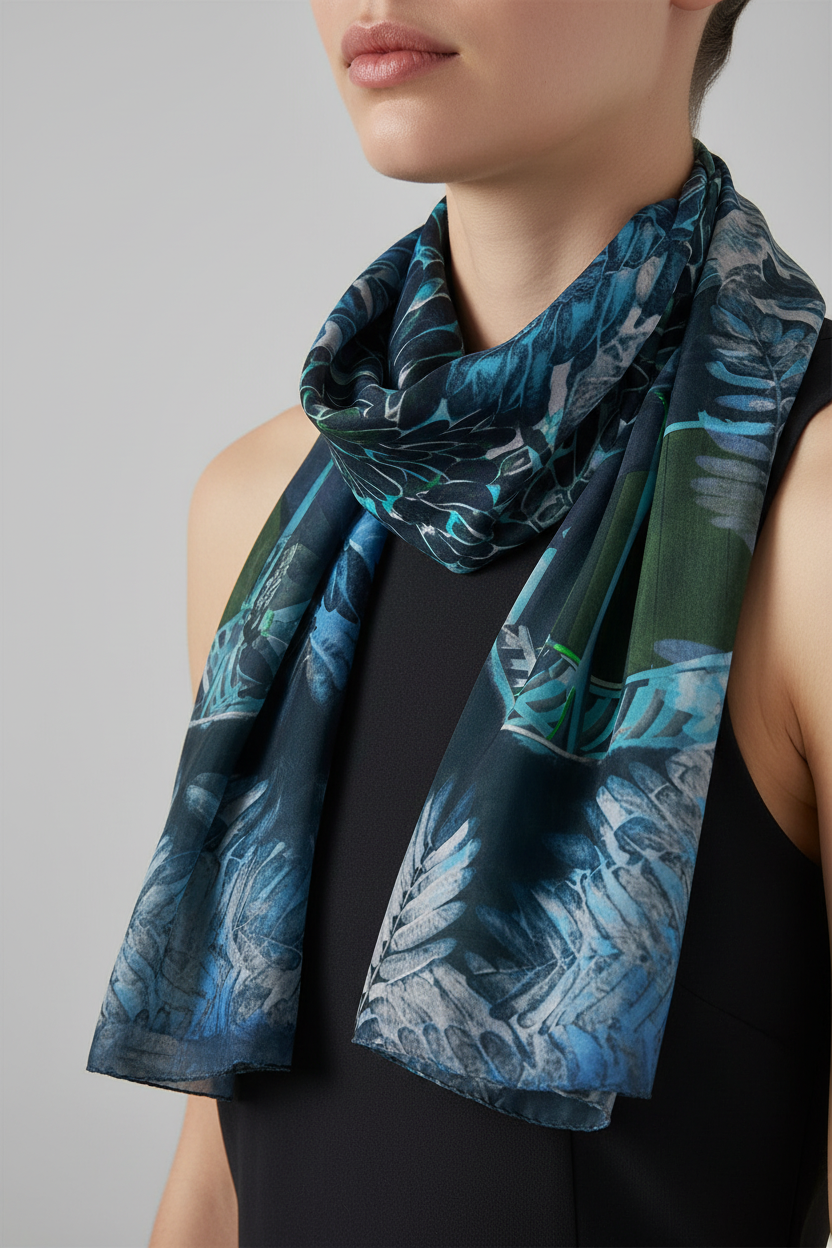Azure Breeze - Neck Drape