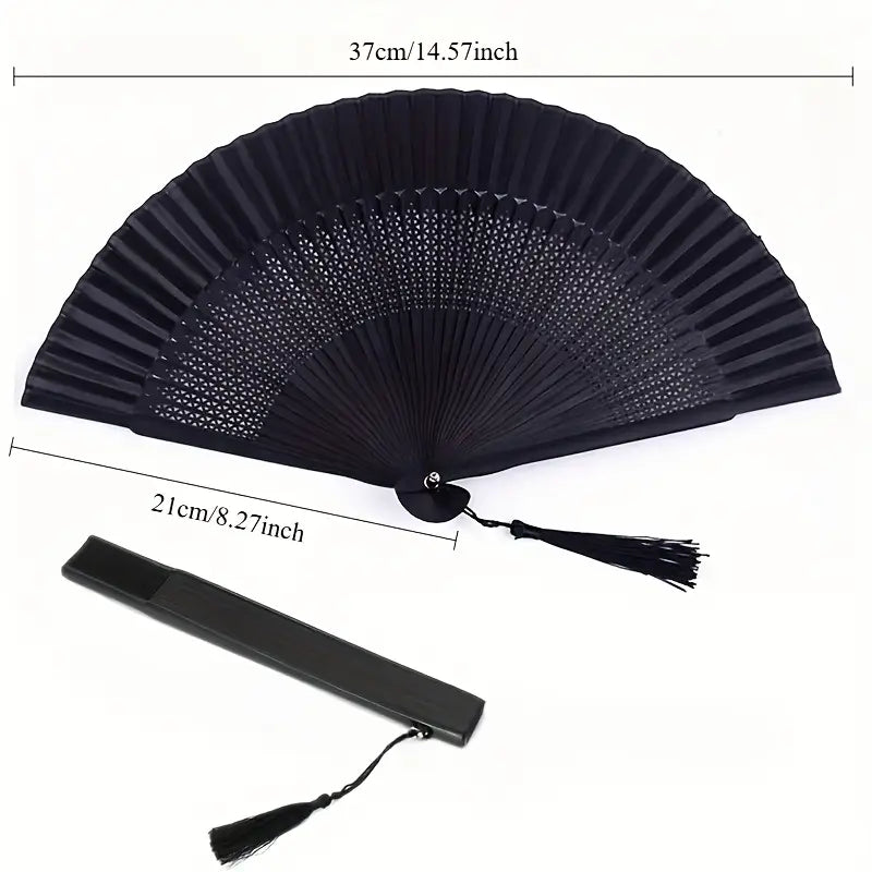 Nera Lace Folding Fan
