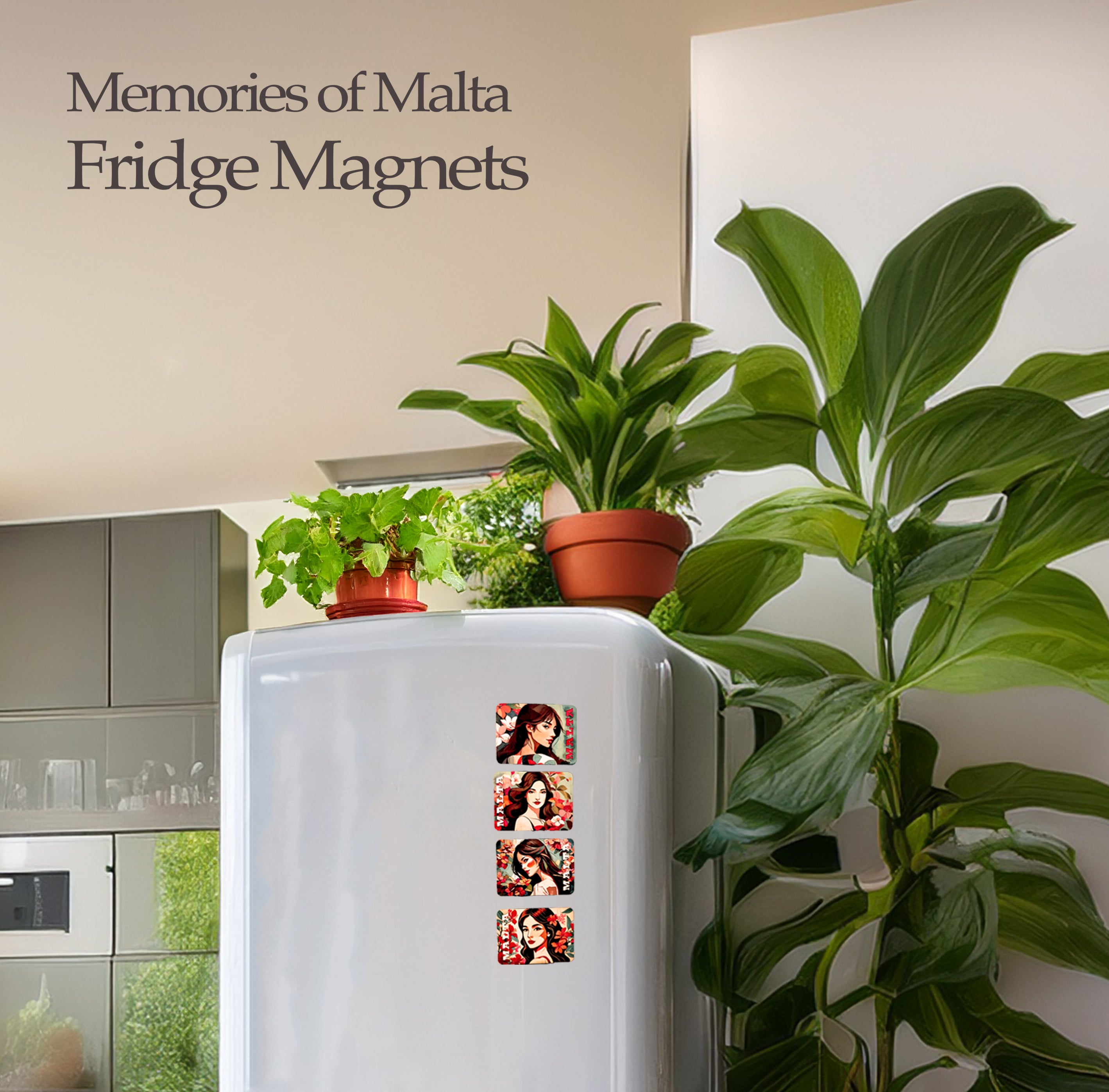 Malta Magnet - Set of 4