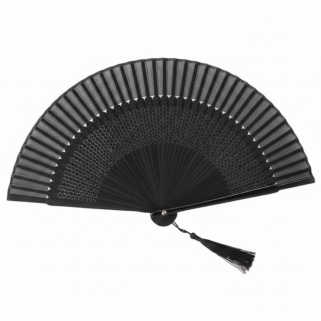 Nera Lace Folding Fan
