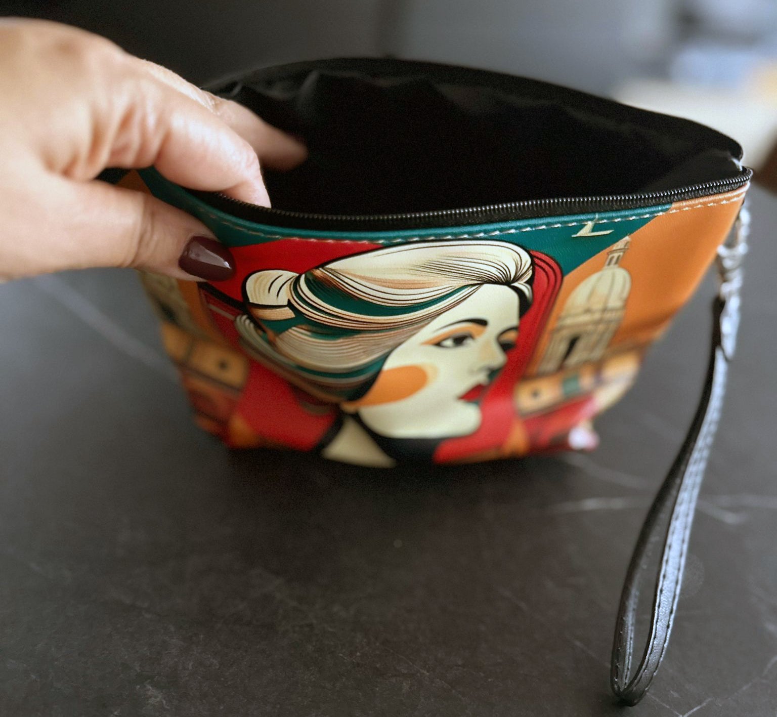 Lady of the Palace Collection - Cosmetic Bag - Rosaria