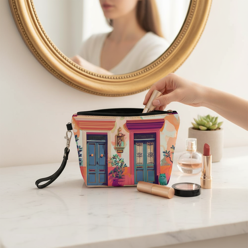 Sisters Cosmetic Bag new scene