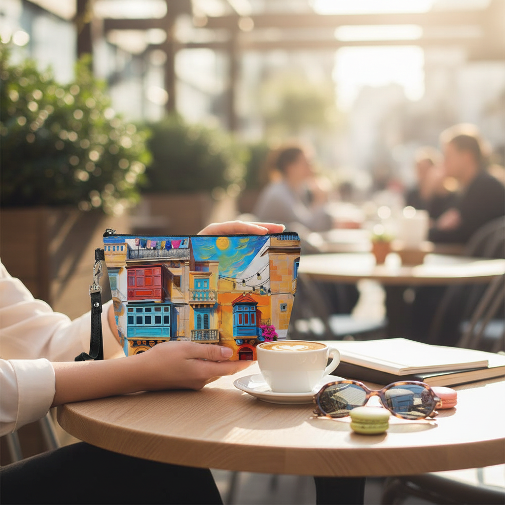 Sunny Village Cosmetic Bag lifestyle
