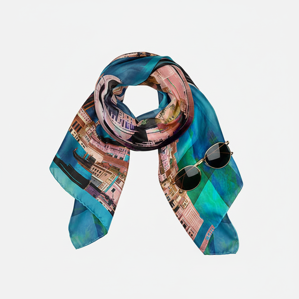 Valletta Azure Skies - Flat Lay