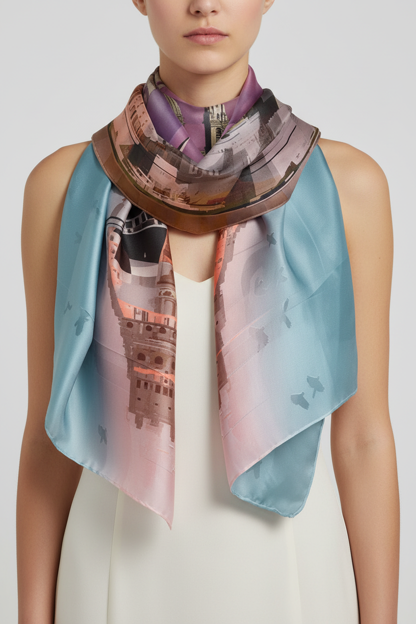 Valletta in Bloom - Neck Drape