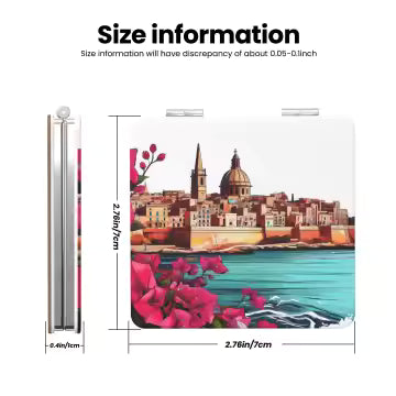 Compact Mirror Valletta Serenade