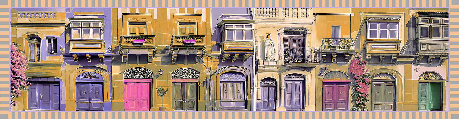 Village Streets - Mellow Yellow