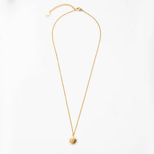 Load image into Gallery viewer, Bright Star you Are S/Steel  Gold Necklace and chain
