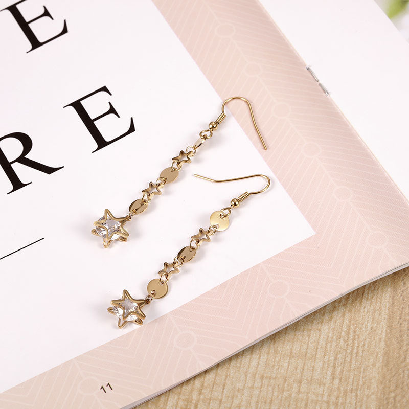 Diamond Star earrings