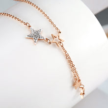 Load image into Gallery viewer, Star Rose Gold Necklace

