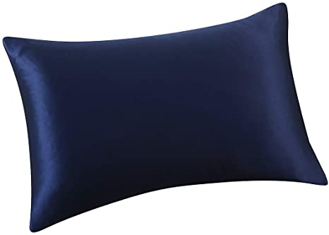 Night Blue 100% Silk Pillowcase