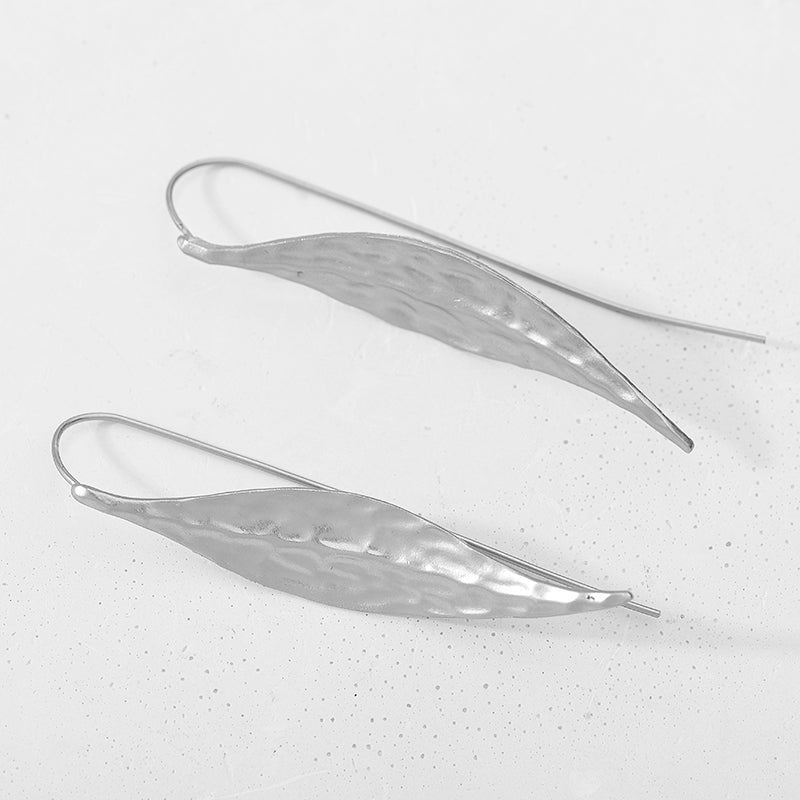 Silver Leaf earrings