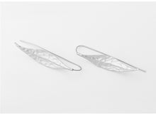 Load image into Gallery viewer, Silver Leaf earrings
