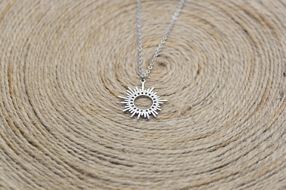 My Universe S/Steel Silver Pendant & Chain